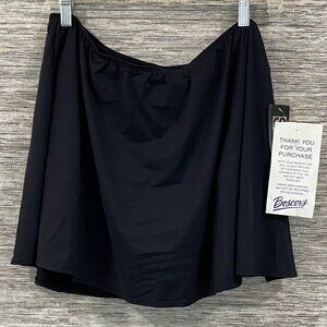 COCO REEF Swimwear womens 3XL NWT Black bottom/skirt combo